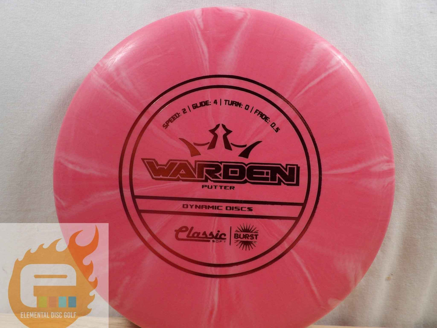 Dynamic Discs Classic Soft Burst Warden (2/4/0/0.5) - Elemental Disc Golf