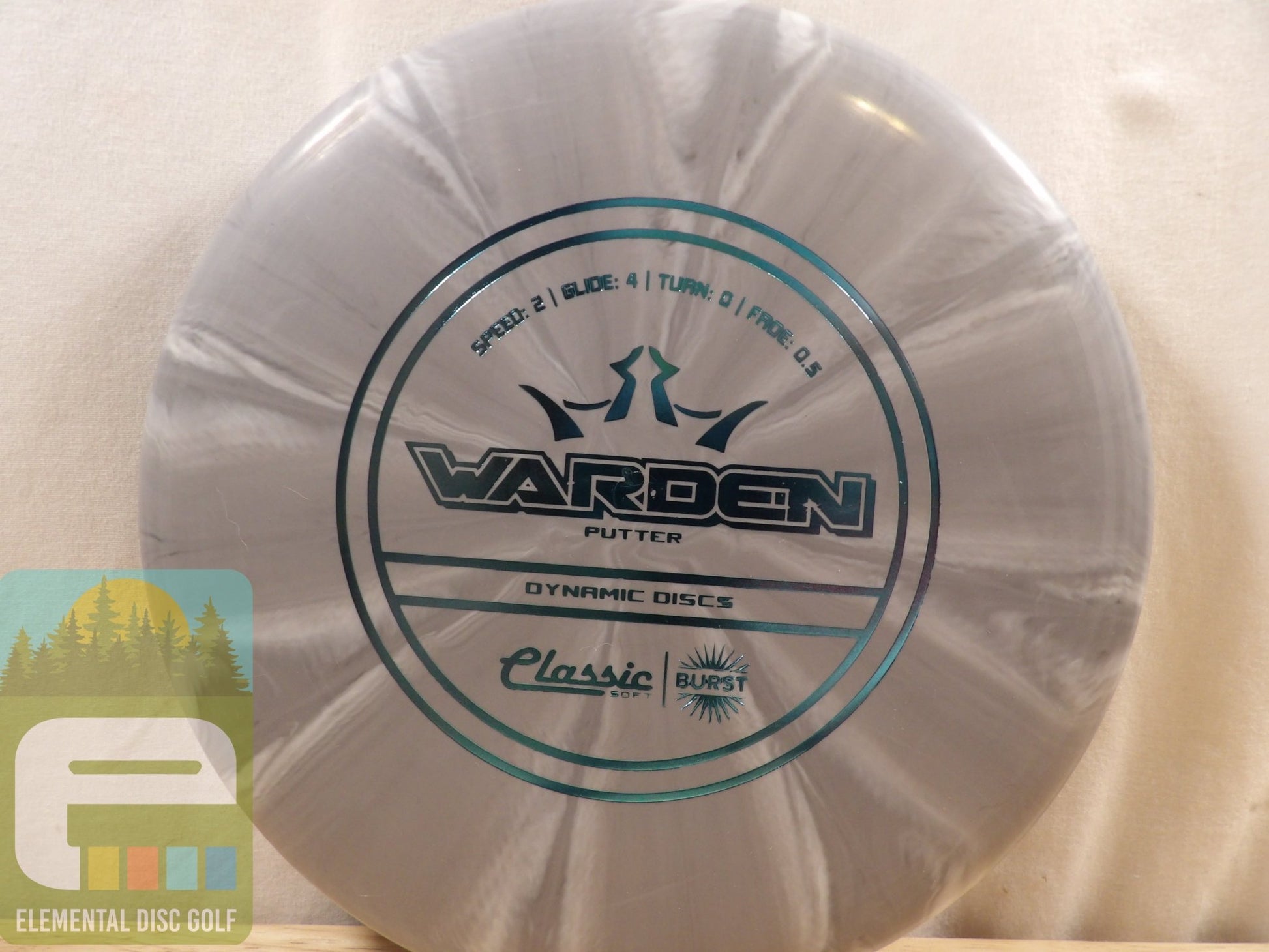 Dynamic Discs Classic Soft Burst Warden (2/4/0/0.5) - Elemental Disc Golf
