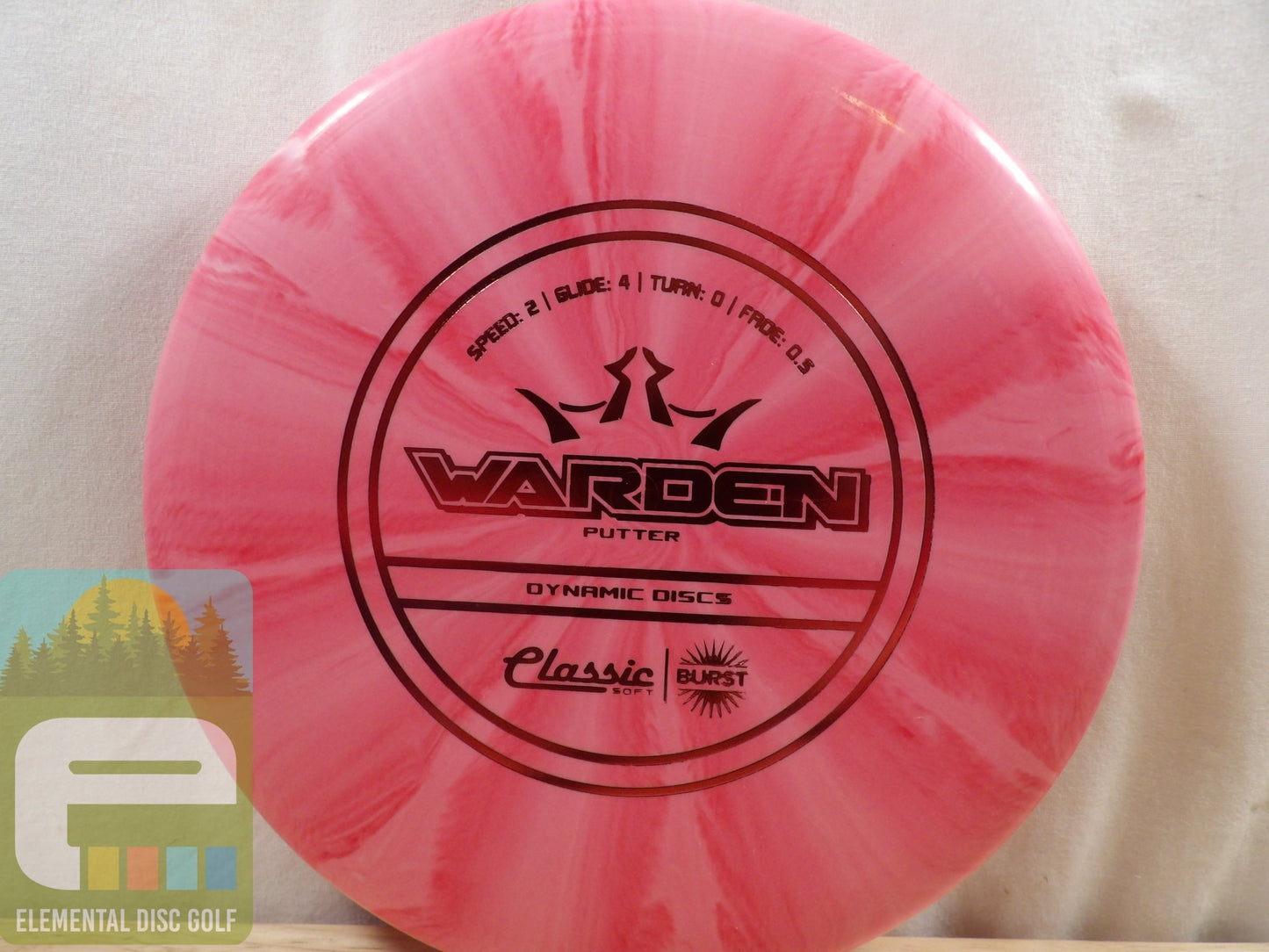 Dynamic Discs Classic Soft Burst Warden (2/4/0/0.5) - Elemental Disc Golf