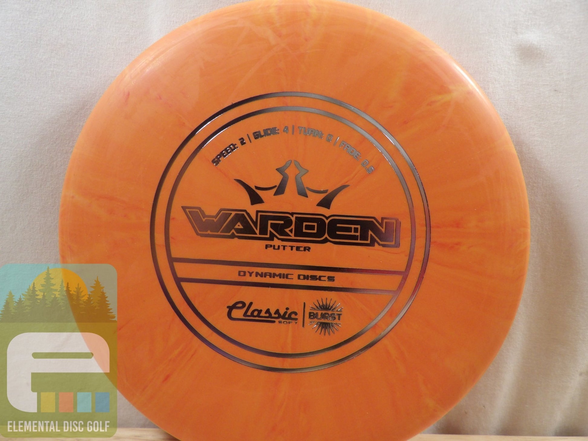 Dynamic Discs Classic Soft Burst Warden (2/4/0/0.5) - Elemental Disc Golf