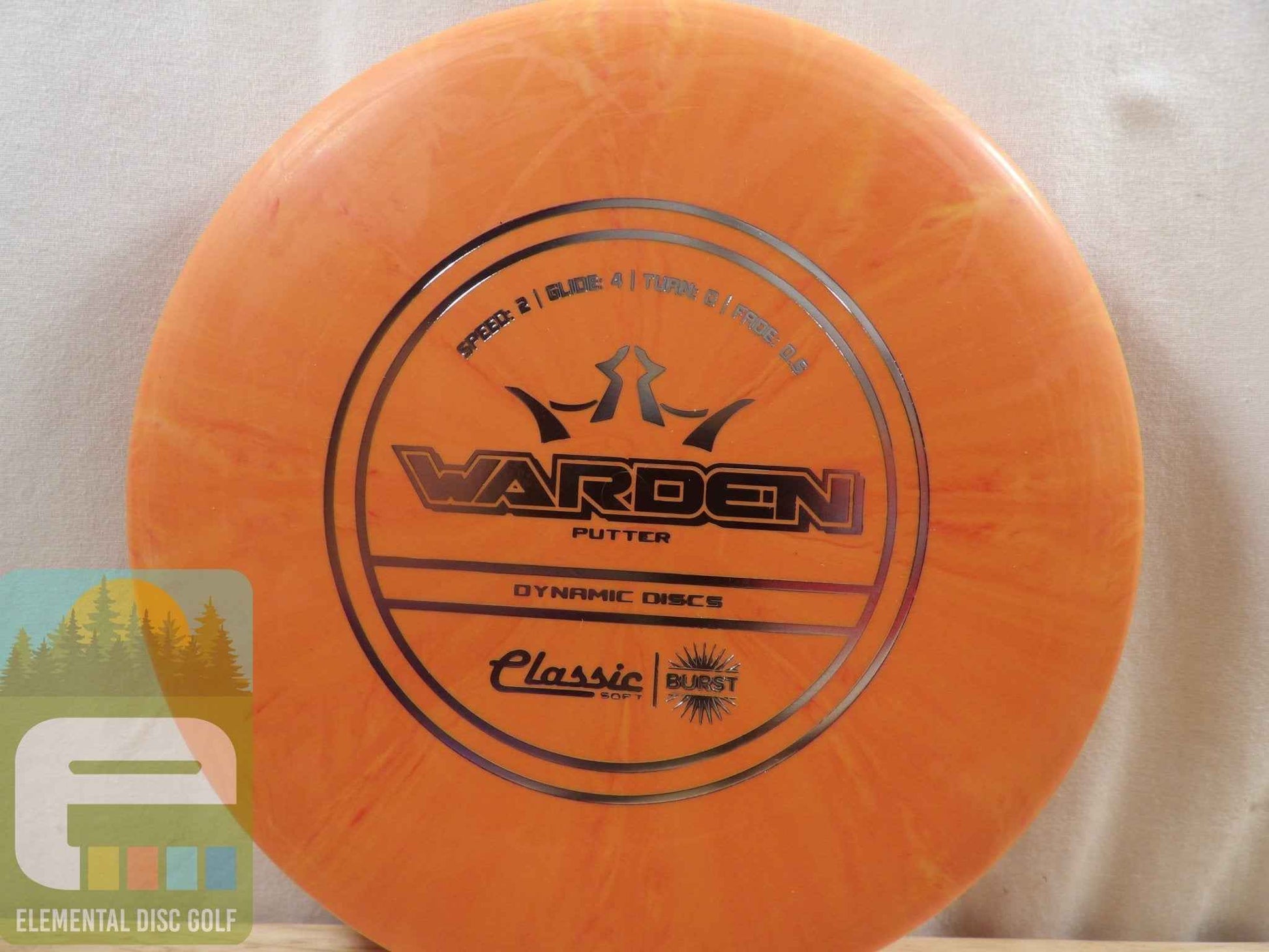 Dynamic Discs Classic Soft Burst Warden (2/4/0/0.5) - Elemental Disc Golf