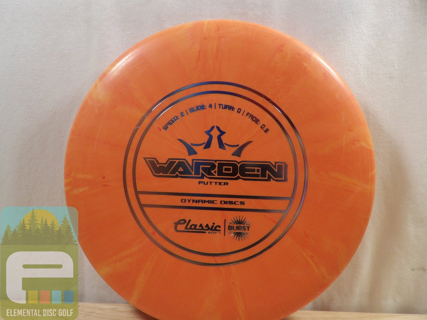 Dynamic Discs Classic Soft Burst Warden (2/4/0/0.5) - Elemental Disc Golf