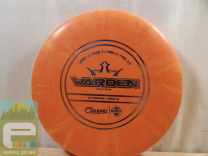 Dynamic Discs Classic Soft Burst Warden (2/4/0/0.5) - Elemental Disc Golf