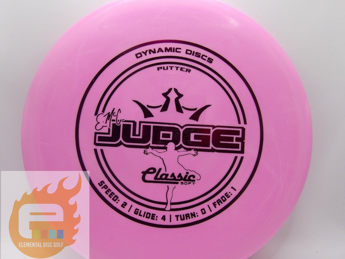 Dynamic Discs Classic Soft Emac Judge (2/4/0/1) - Elemental Disc Golf