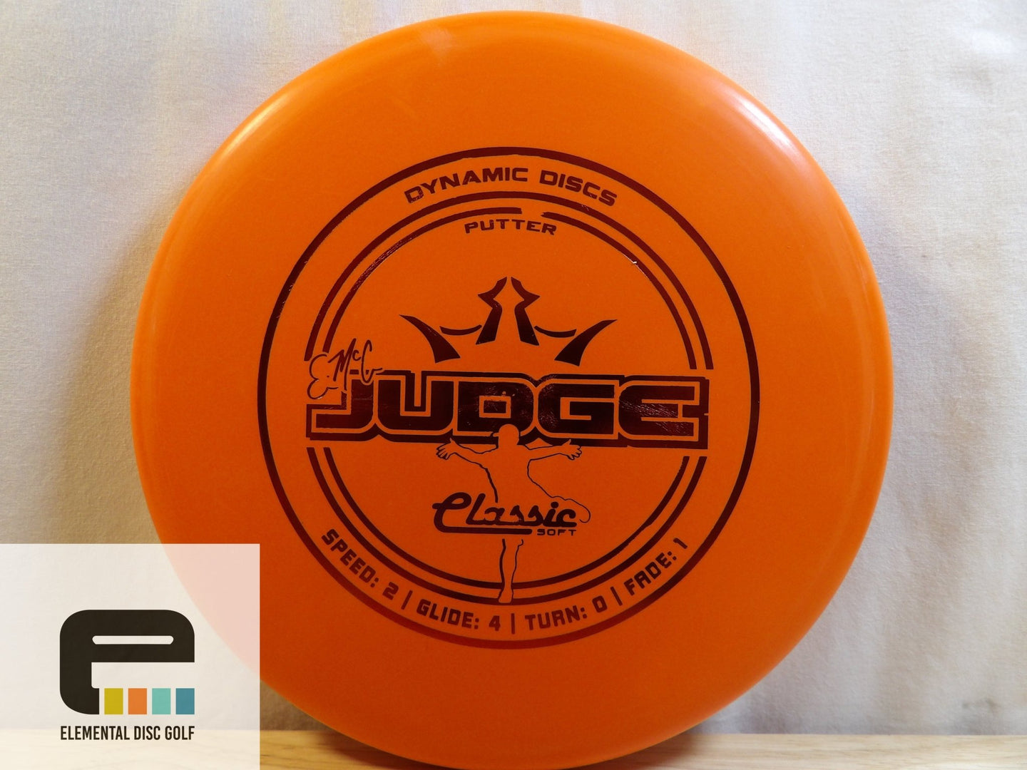 Dynamic Discs Classic Soft Emac Judge - Elemental Disc Golf