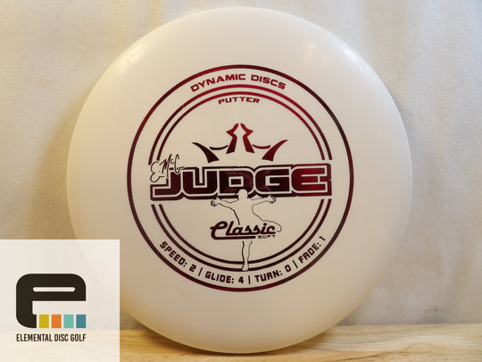 Dynamic Discs Classic Soft Emac Judge - Elemental Disc Golf