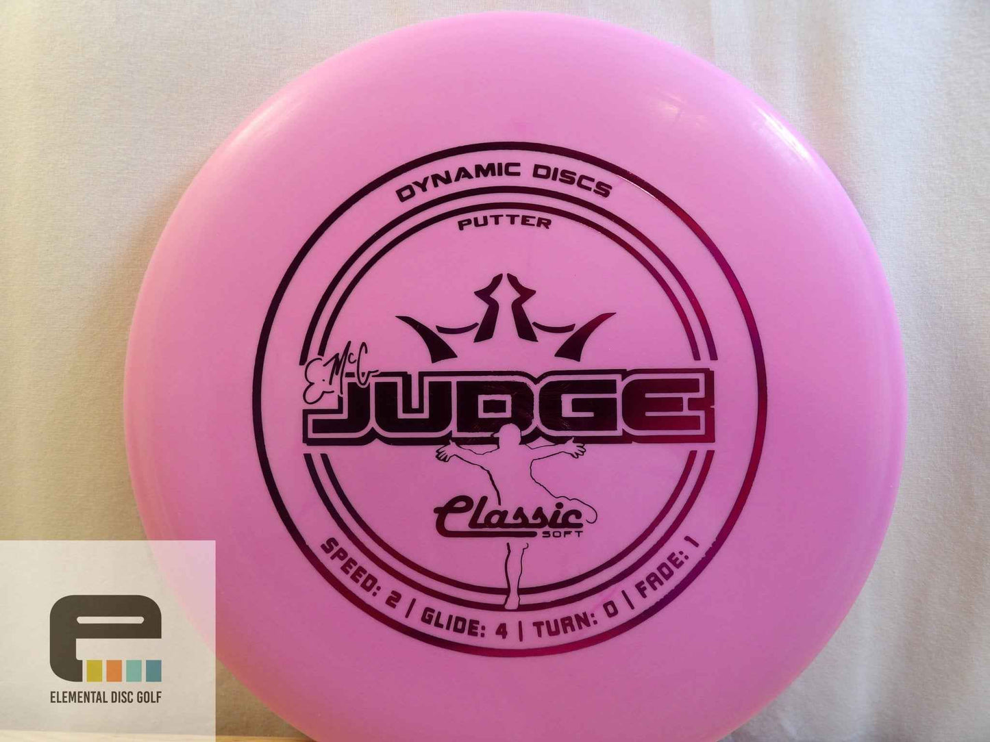 Dynamic Discs Classic Soft Emac Judge - Elemental Disc Golf