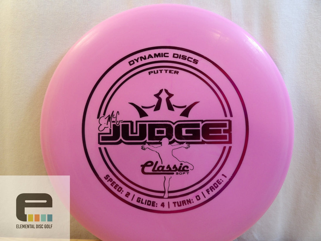 Dynamic Discs Classic Soft Emac Judge - Elemental Disc Golf