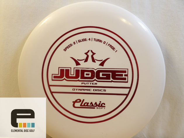 Dynamic Discs Classic Soft Judge - Elemental Disc Golf