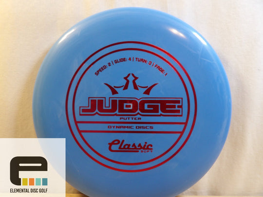 Dynamic Discs Classic Soft Judge - Elemental Disc Golf