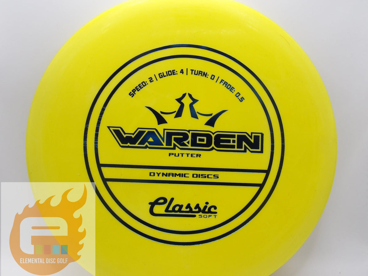 Dynamic Discs Classic Soft Warden (2/4/0/0.5) - Elemental Disc Golf