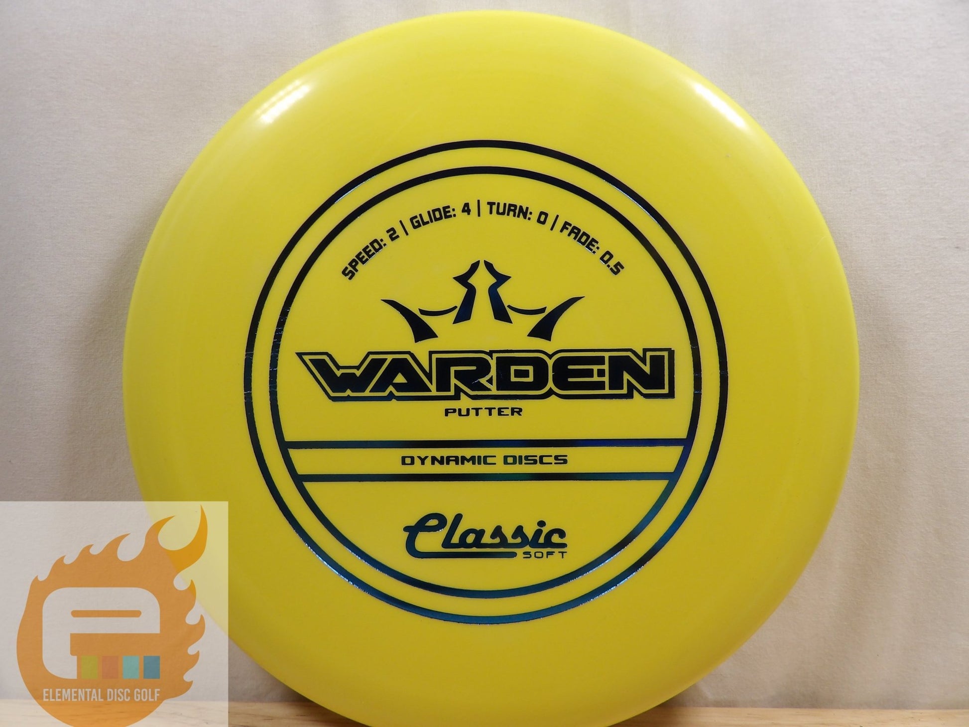 Dynamic Discs Classic Soft Warden - Elemental Disc Golf