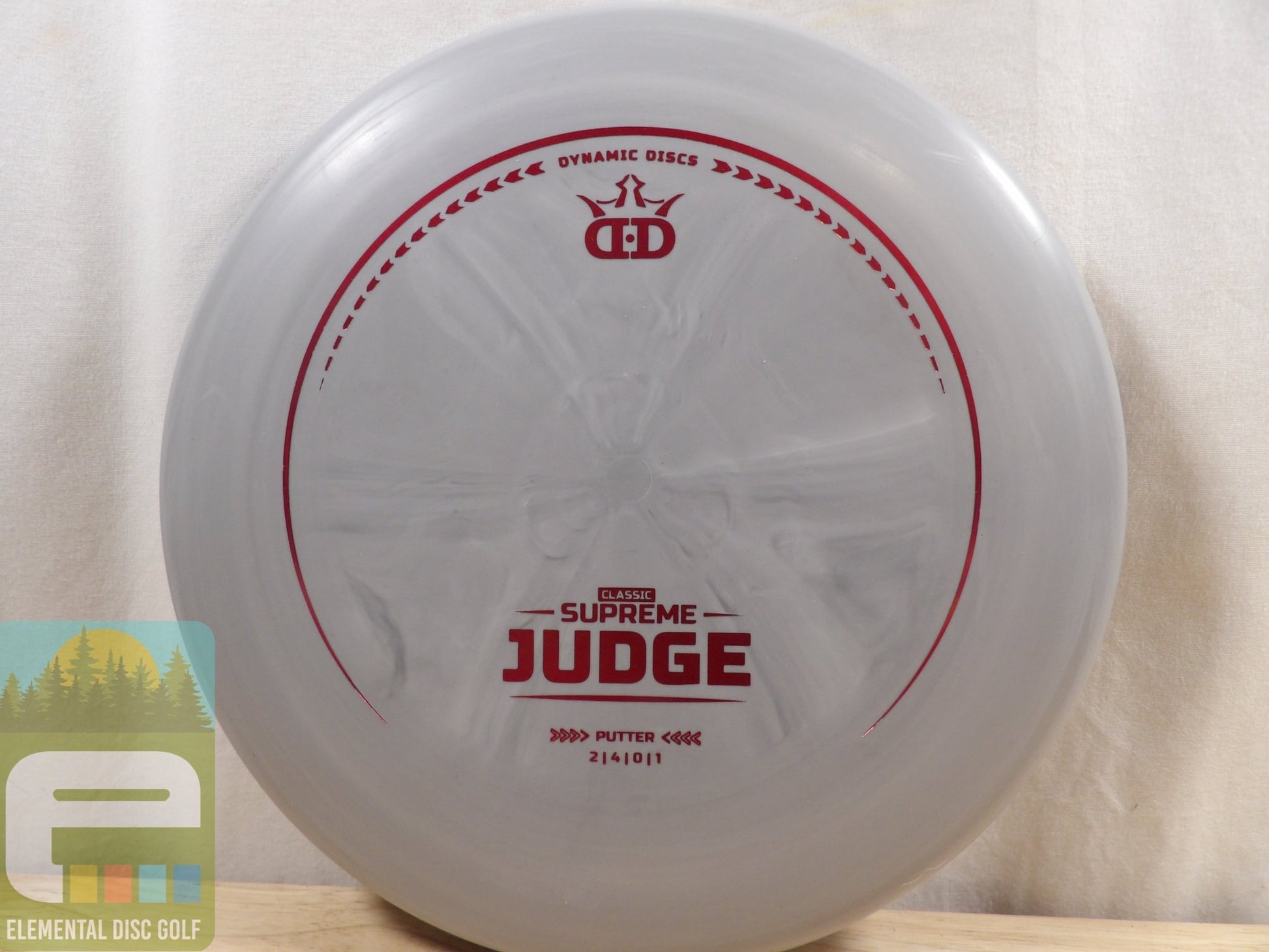 Dynamic Discs Classic Supreme Judge (2/4/0/1) - Elemental Disc Golf