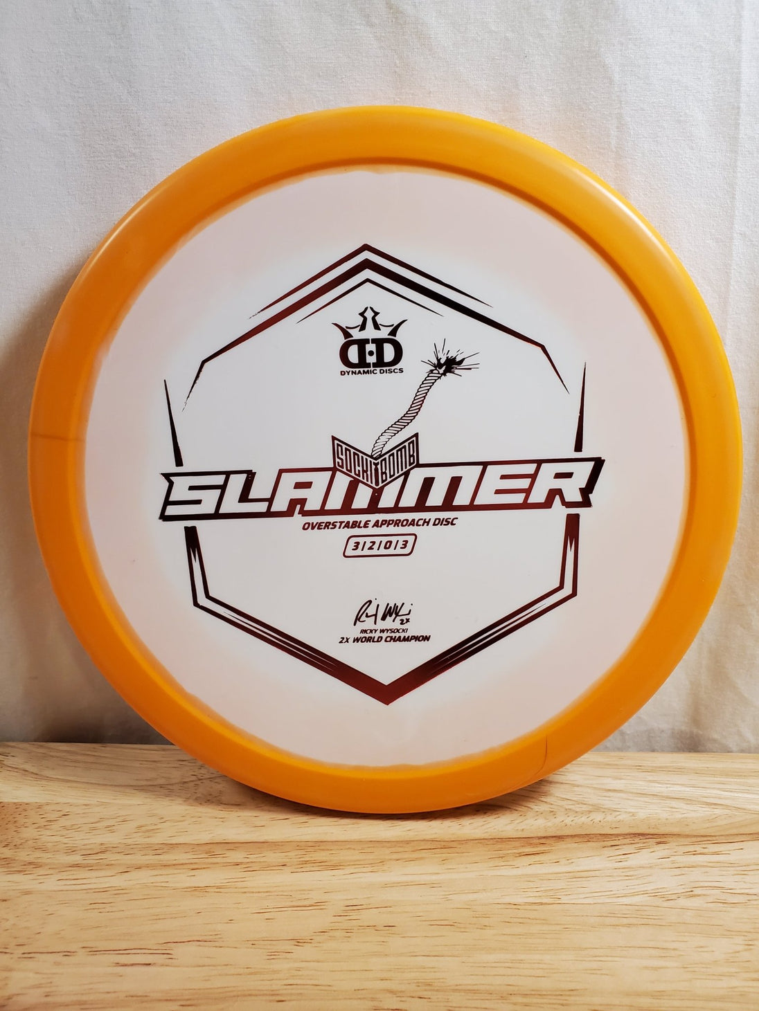 Dynamic Discs Classic Supreme Orbit Sockibomb Slammer Ignite Stamp - Elemental Disc Golf