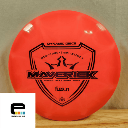 Dynamic Discs Fuzion Burst Maverick (7/4/-1.5/2) - Elemental Disc Golf