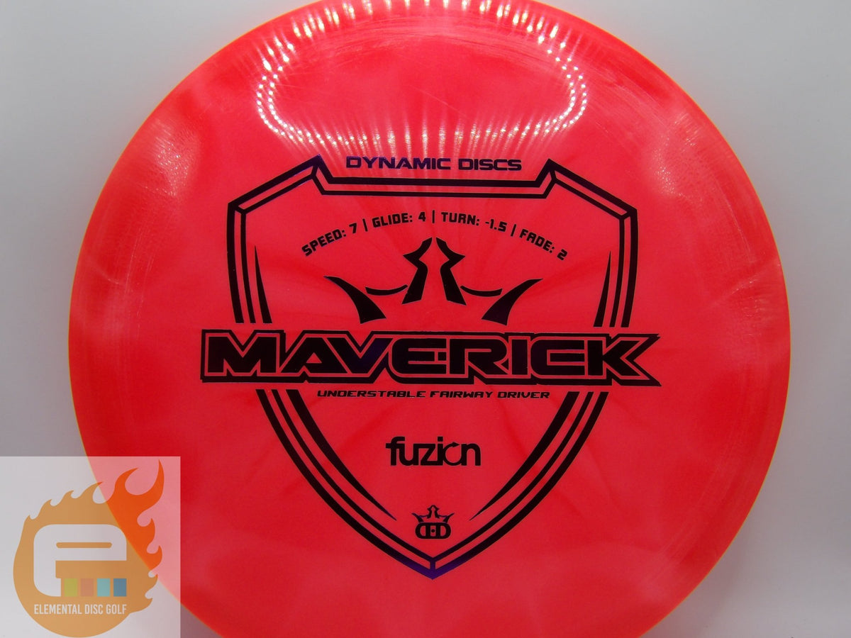 Dynamic Discs Fuzion Burst Maverick (7/4/-1.5/2) - Elemental Disc Golf