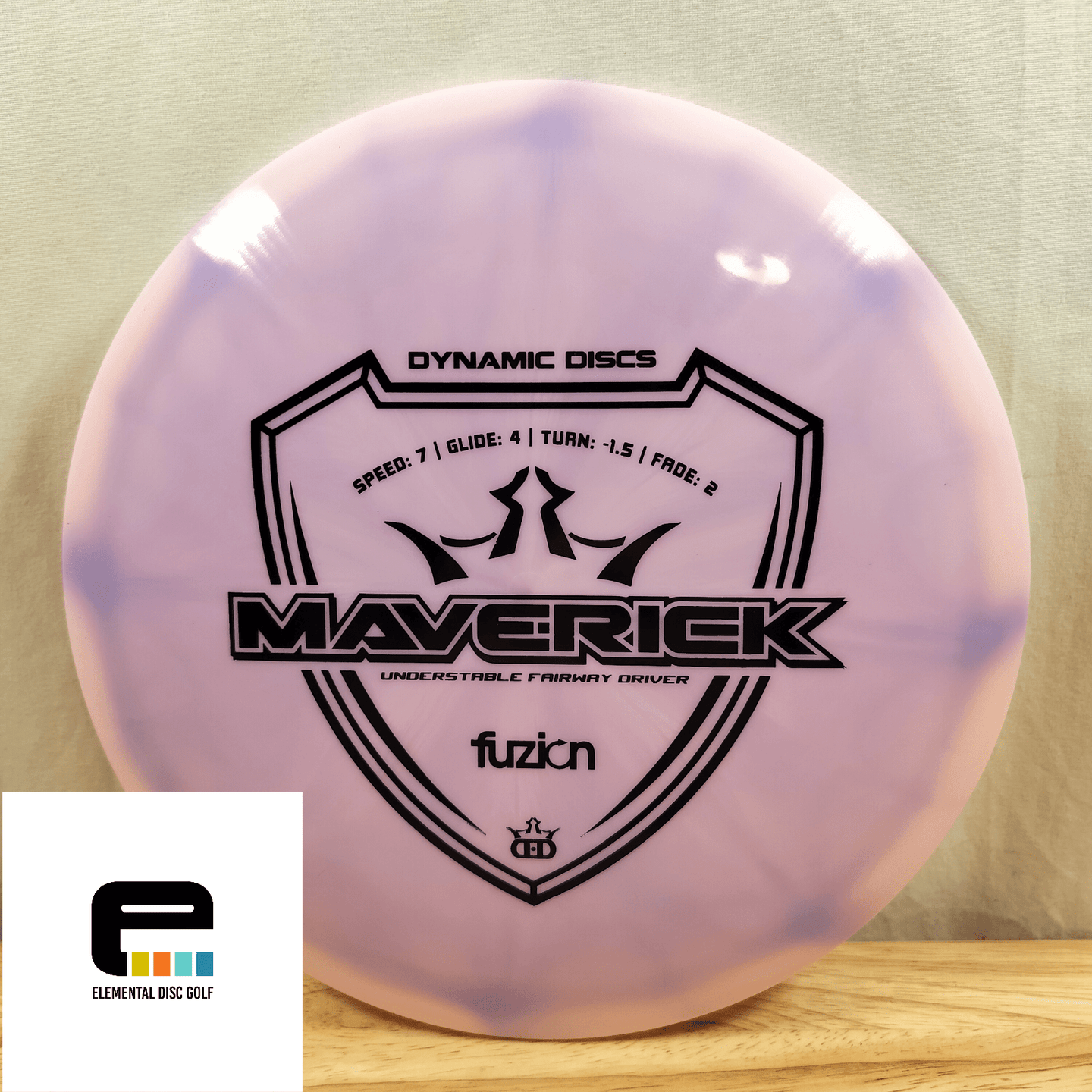 Dynamic Discs Fuzion Burst Maverick - Elemental Disc Golf