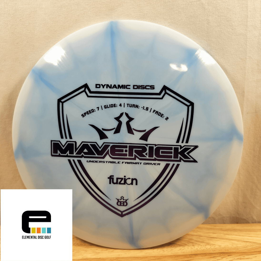 Dynamic Discs Fuzion Burst Maverick - Elemental Disc Golf