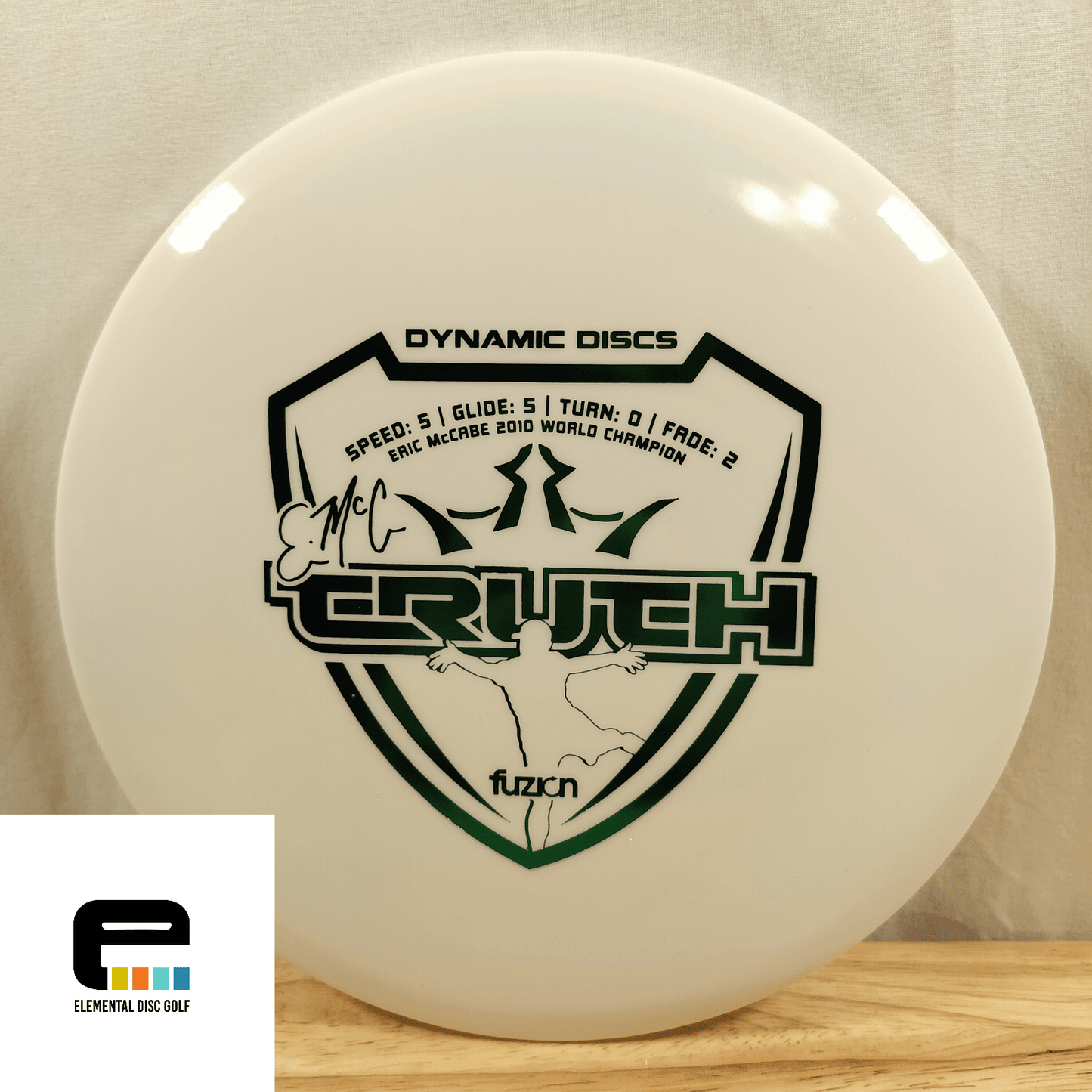 Dynamic Discs Fuzion Emac Truth (5/5/0/2) - Elemental Disc Golf