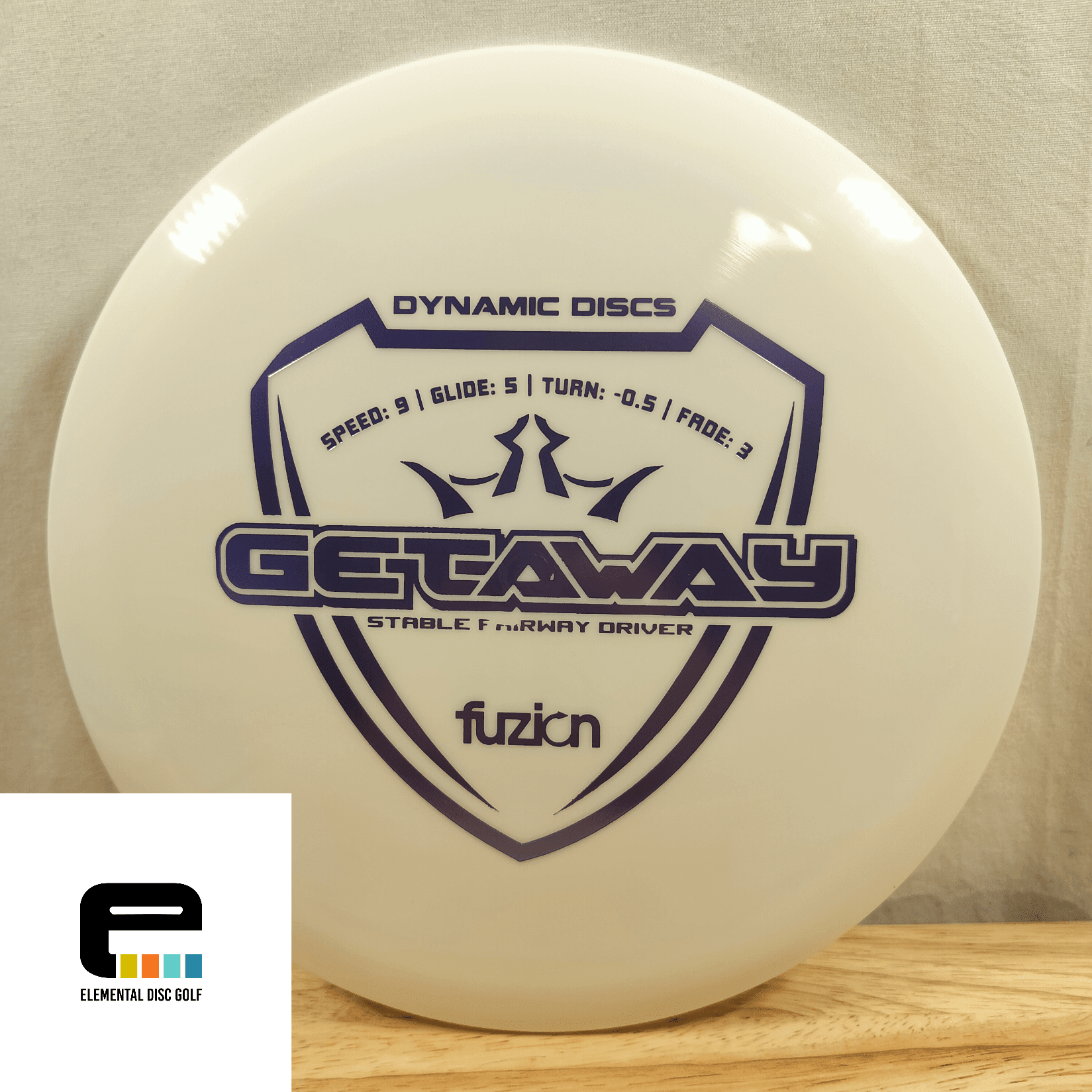 Dynamic Discs Fuzion Getaway (9/5/-0.5/3) - Elemental Disc Golf