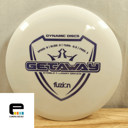 Dynamic Discs Fuzion Getaway (9/5/-0.5/3) - Elemental Disc Golf