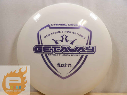 Dynamic Discs Fuzion Getaway (9/5/-0.5/3) - Elemental Disc Golf