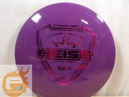 Dynamic Discs Fuzion Heist (12/5/-1.5/2) - Elemental Disc Golf