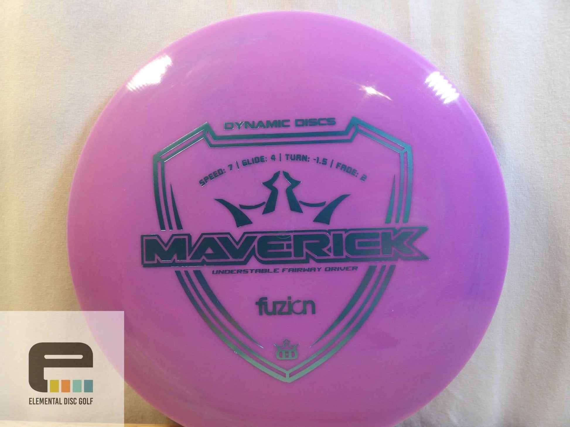 Dynamic Discs Fuzion Maverick (7/4/-1.5/2) - Elemental Disc Golf