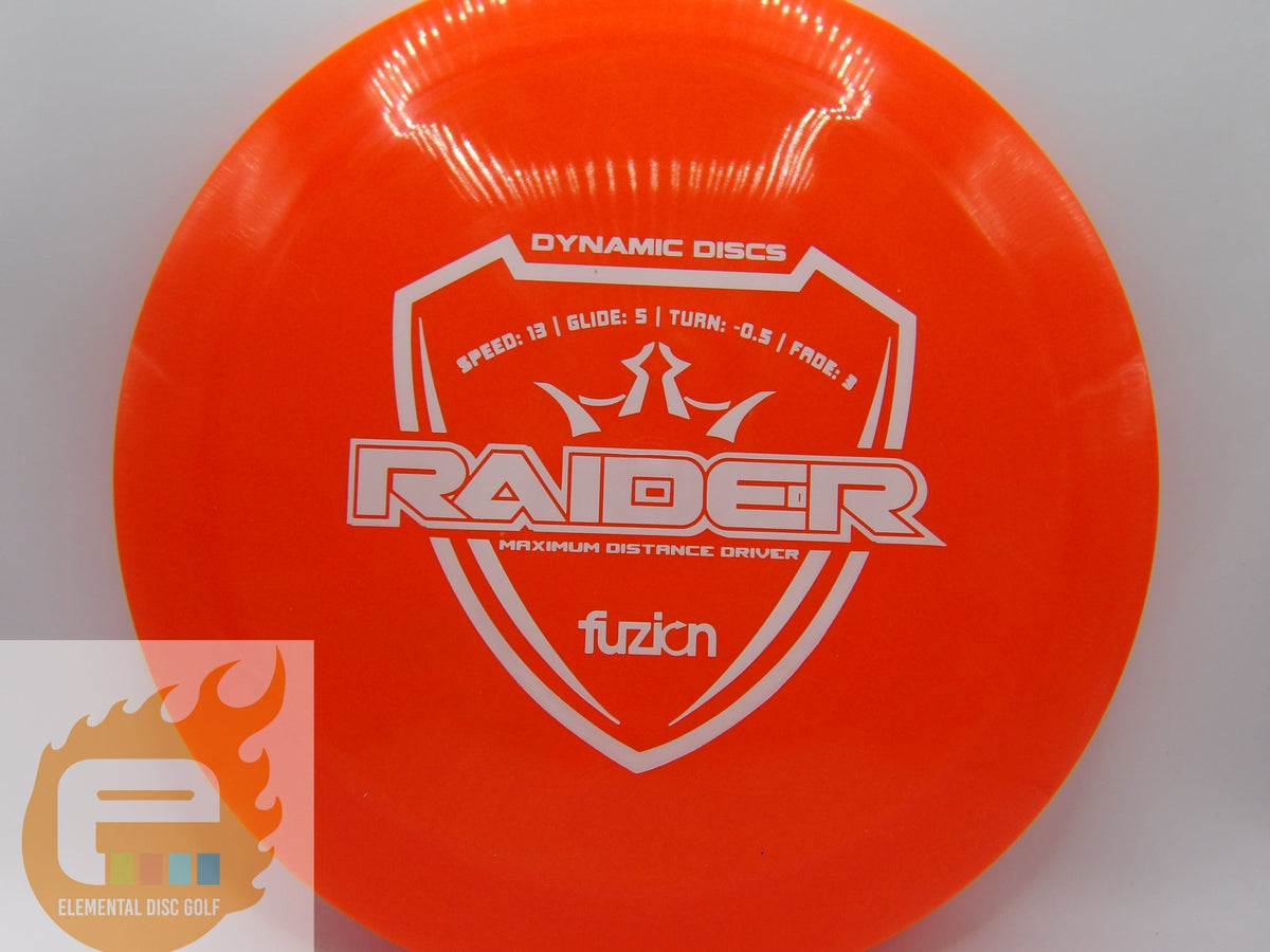 Dynamic Discs Fuzion Raider (13/5/-0.5/3) - Elemental Disc Golf