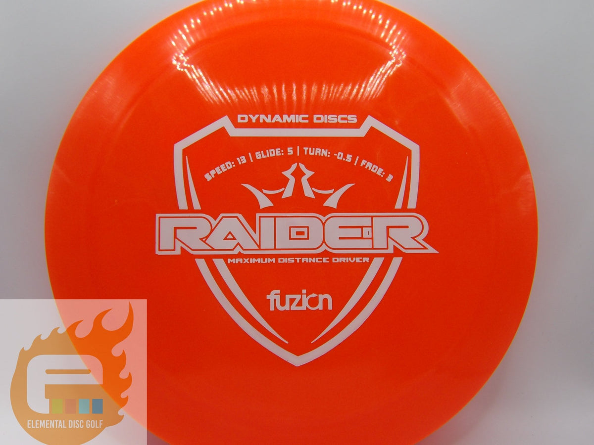 Dynamic Discs Fuzion Raider (13/5/-0.5/3) - Elemental Disc Golf