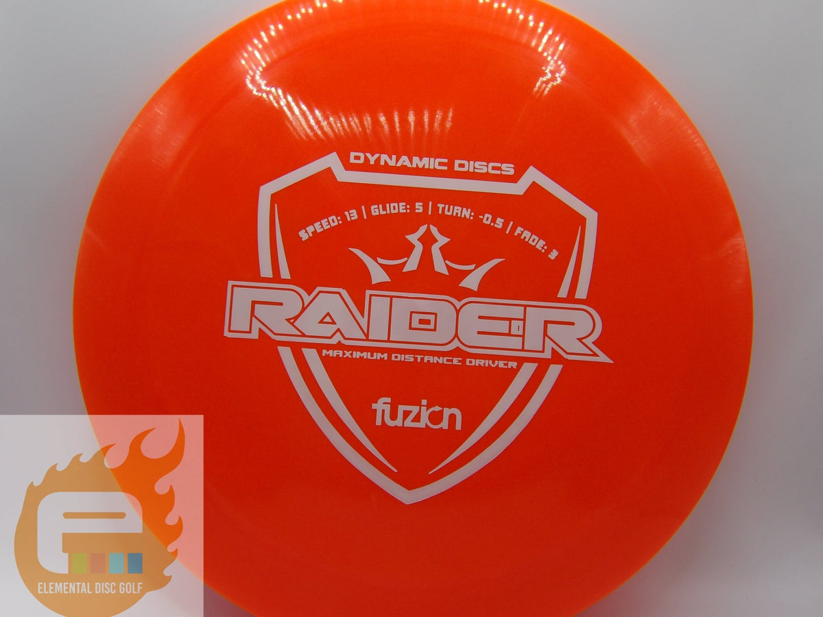 Dynamic Discs Fuzion Raider (13/5/-0.5/3) - Elemental Disc Golf