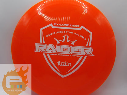 Dynamic Discs Fuzion Raider (13/5/-0.5/3) - Elemental Disc Golf