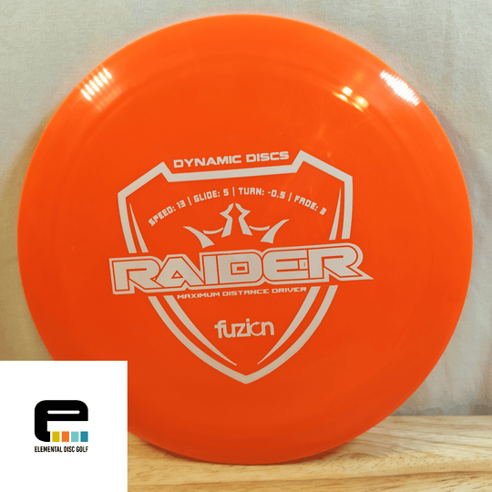 Dynamic Discs Fuzion Raider - Elemental Disc Golf