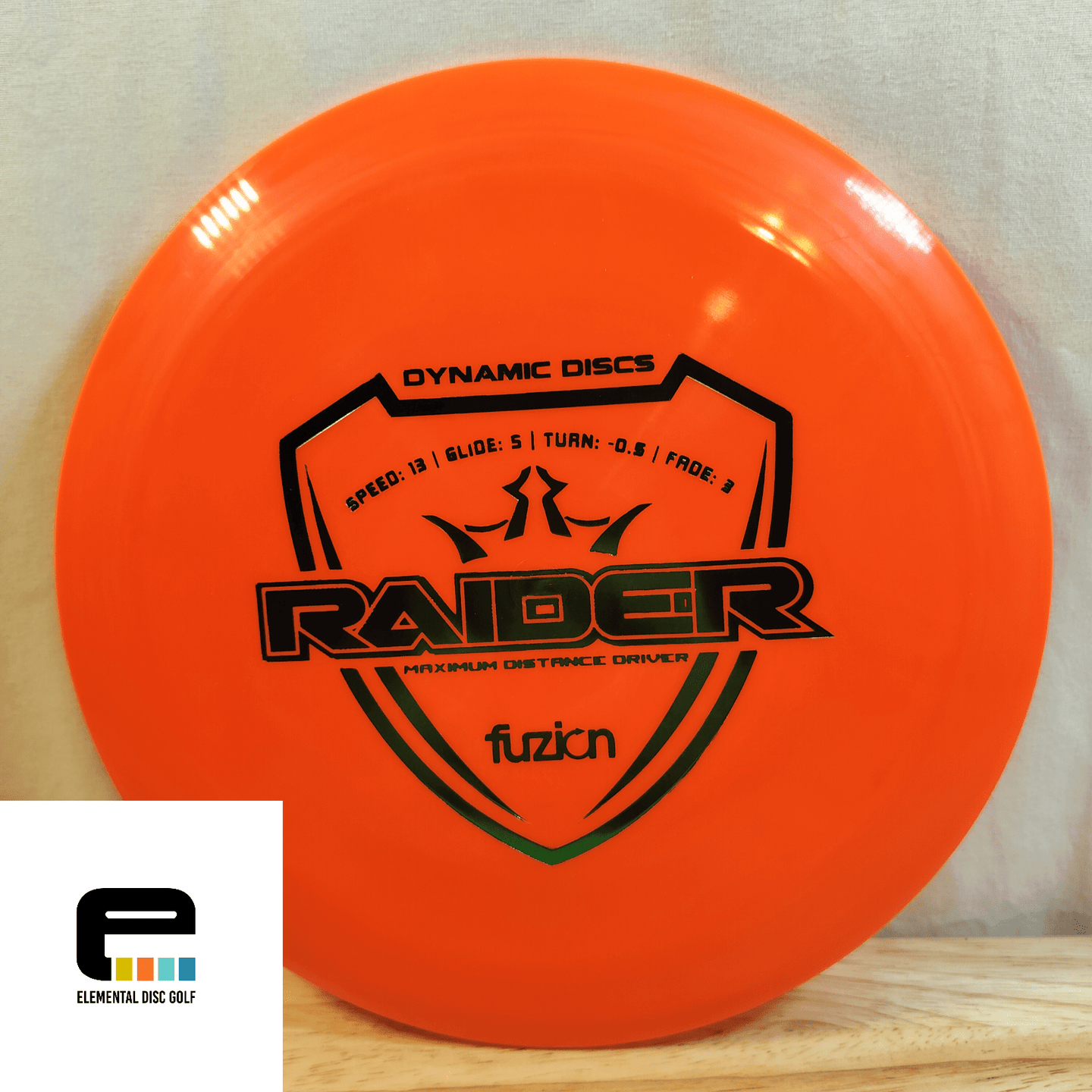 Dynamic Discs Fuzion Raider - Elemental Disc Golf