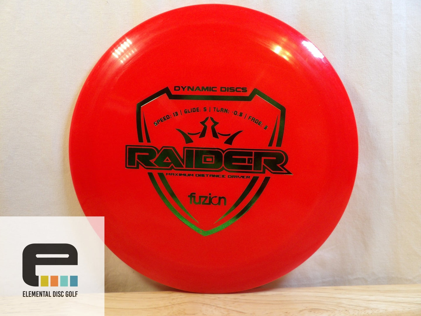 Dynamic Discs Fuzion Raider - Elemental Disc Golf