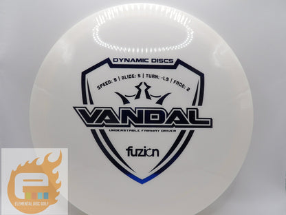 Dynamic Discs Fuzion Vandal (9/5/-1.5/2) - Elemental Disc Golf