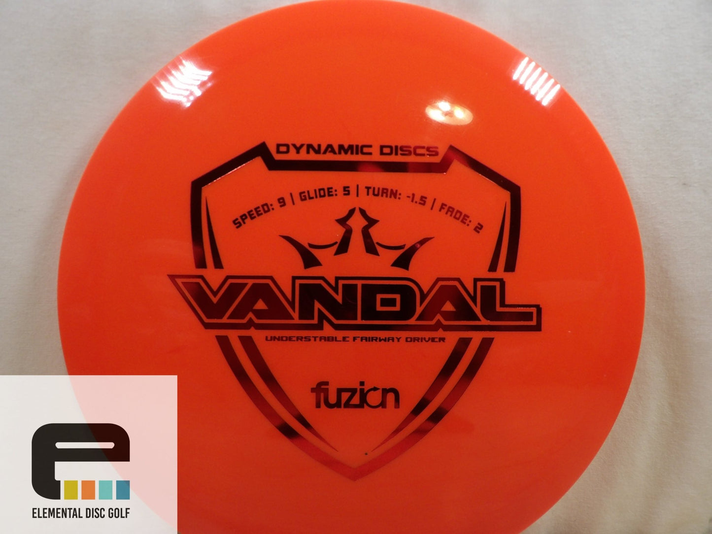 Dynamic Discs Fuzion Vandal - Elemental Disc Golf