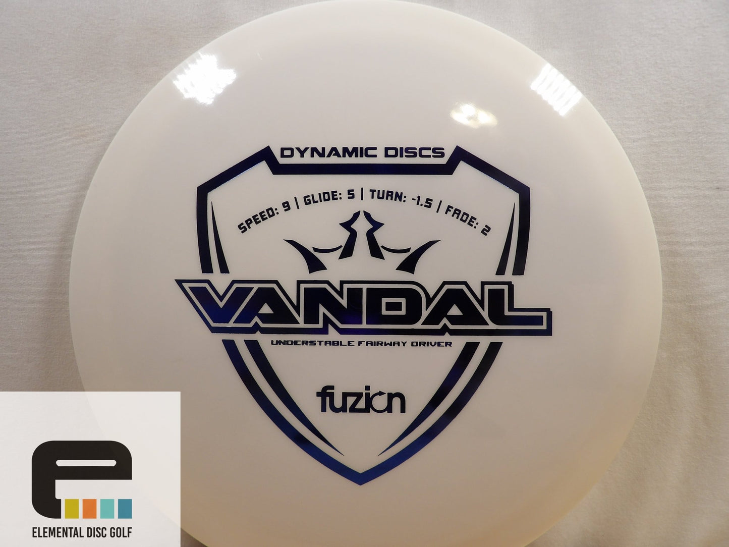 Dynamic Discs Fuzion Vandal - Elemental Disc Golf