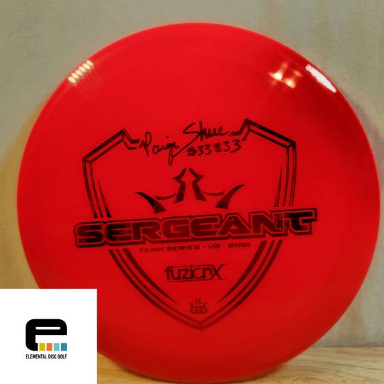 Dynamic Discs FuzionX Sergeant (Paige Shue 2021) (Copy) - Elemental Disc Golf