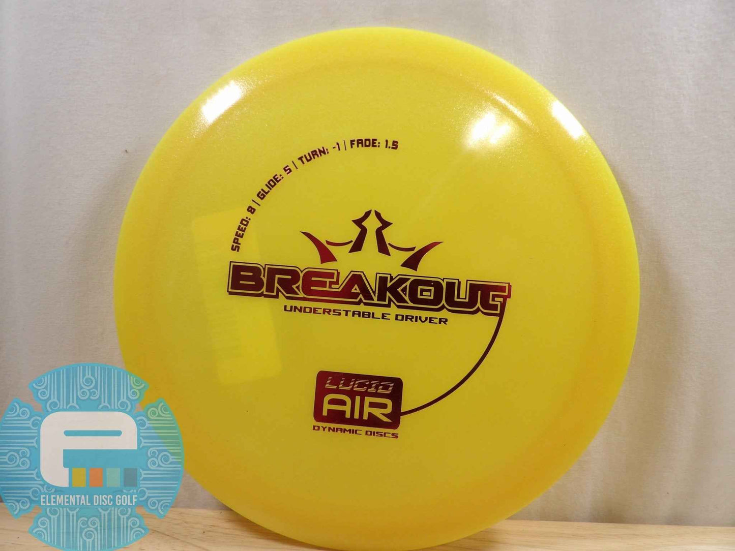 Dynamic Discs Lucid Air Breakout (8/5/-1/1.5)
