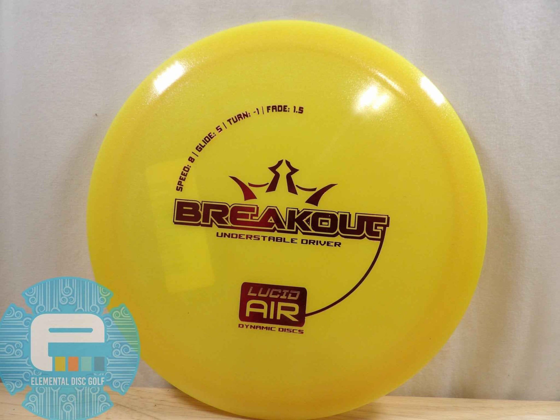 Dynamic Discs Lucid Air Breakout (8/5/-1/1.5)