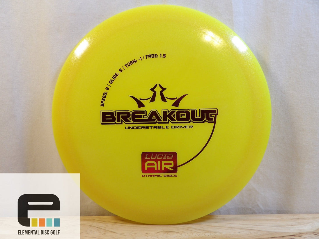 Dynamic Discs Lucid Air Breakout - Elemental Disc Golf