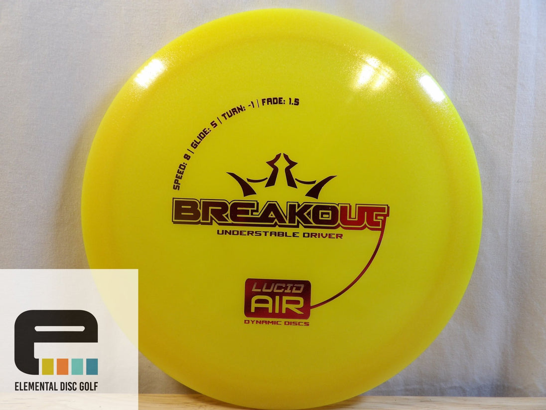 Dynamic Discs Lucid Air Breakout - Elemental Disc Golf