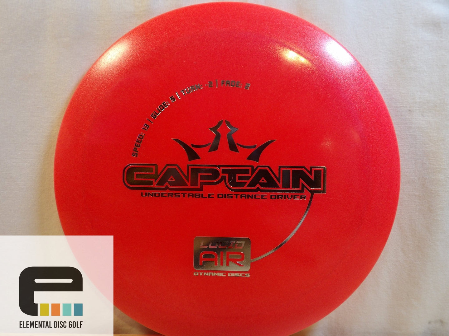 Dynamic Discs Lucid Air Captain - Elemental Disc Golf