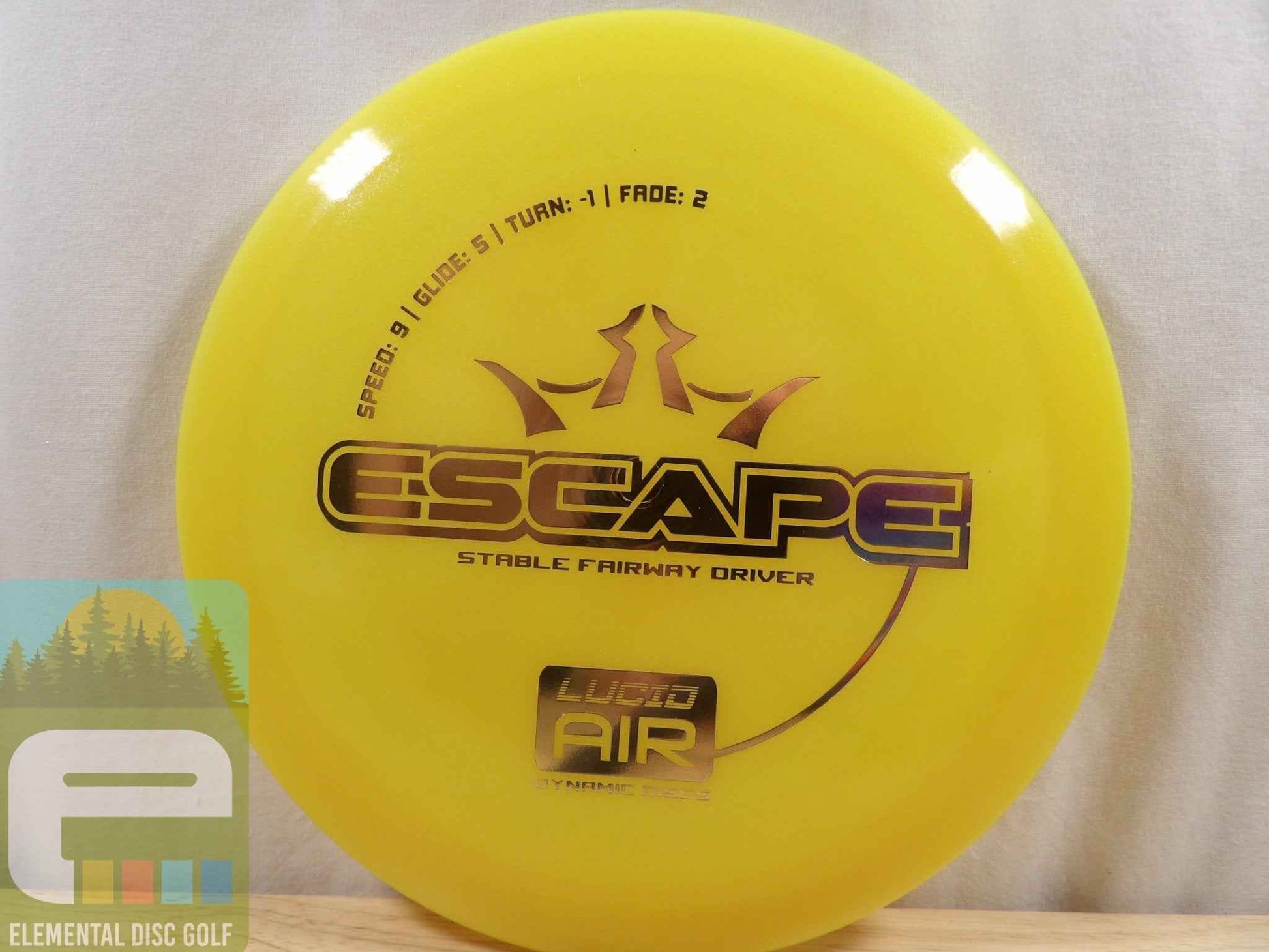 Dynamic Discs Lucid Air Escape (9/5/-1/2) - Elemental Disc Golf