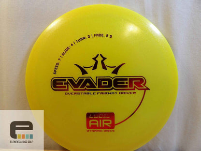 Dynamic Discs Lucid Air Evader (7/4/0/2.5) - Elemental Disc Golf