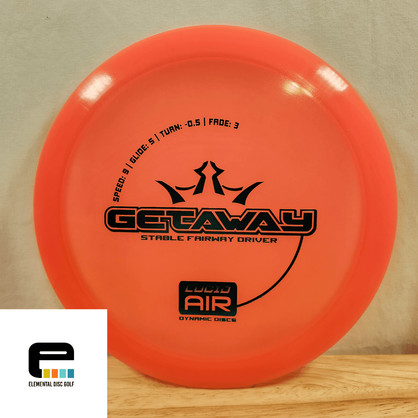 Dynamic Discs Lucid Air Getaway - Elemental Disc Golf