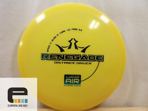 Dynamic Discs Lucid Air Renegade - Elemental Disc Golf