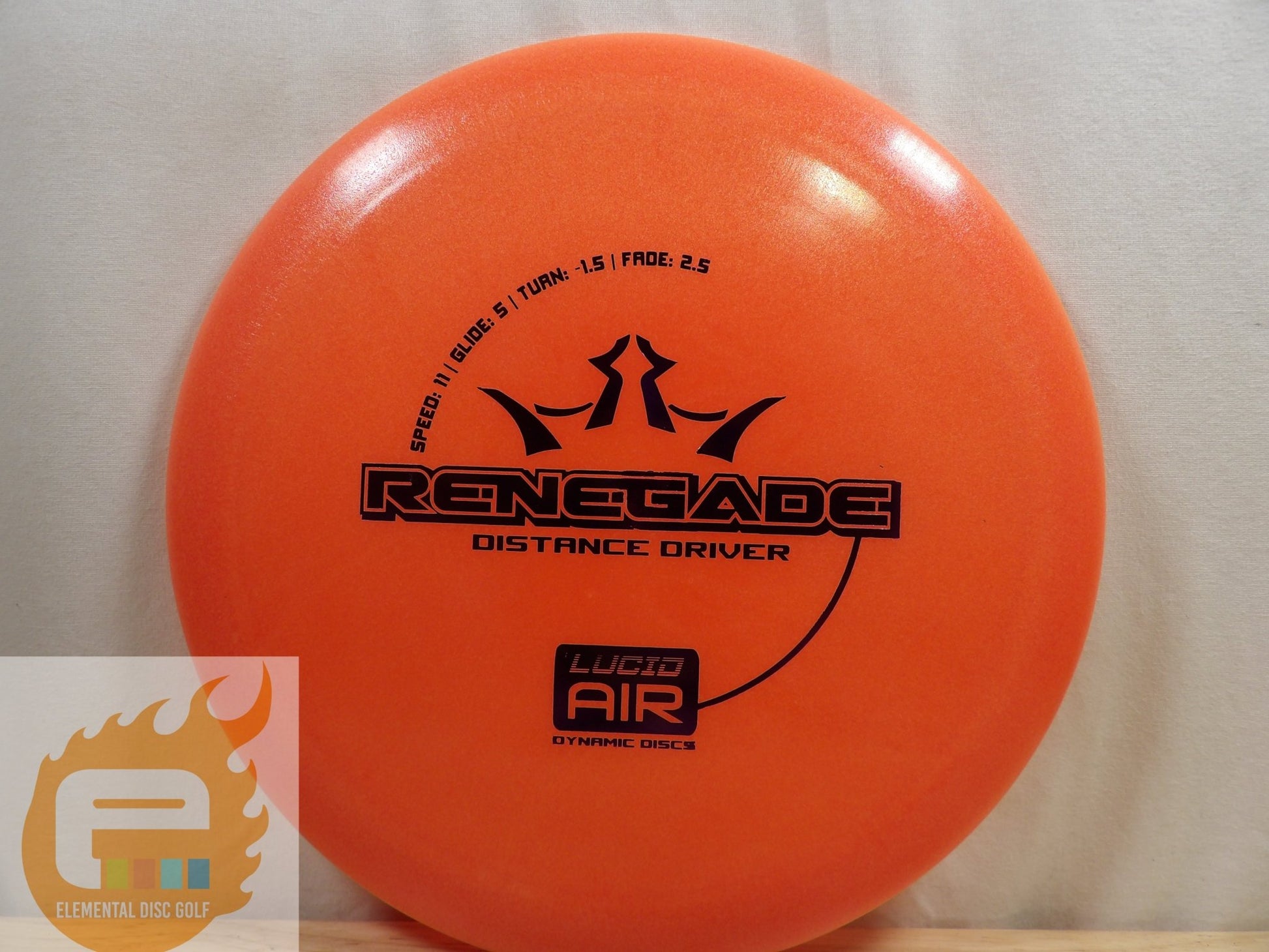 Dynamic Discs Lucid Air Renegade - Elemental Disc Golf
