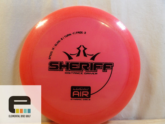 Dynamic Discs Lucid Air Sheriff - Elemental Disc Golf